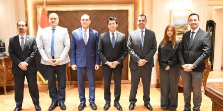 وزير الشباب يبحث التعاون مع السفير القطري بالقاهرة - هرم مصر