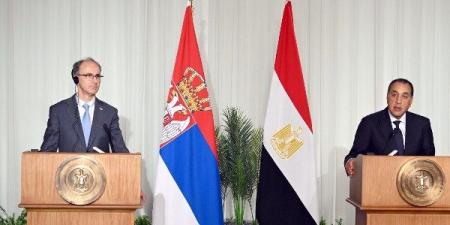 مدبولي: حجم التبادل التجاري بين مصر وصربيا وصل إلى 300 مليون دولار - هرم مصر