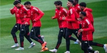 الأهلي يخوض المران في نفس توقيت مباراة بالميراس - هرم مصر