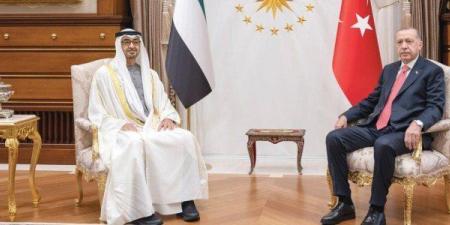 بن زايد وأردوغان يؤكدان ضرورة تكثيف الجهود لخفض التصعيد وتجنيب المنطقة مزيدا من الأزمات - هرم مصر