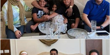 محمد رمضان يعلن تصالح نجله مع زميله عمر وانتهاء الأزمة بينهما - هرم مصر