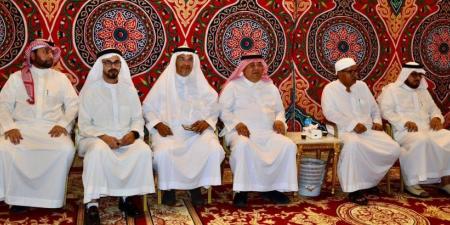 أسرتا ساعاتي ونعمة الله تستقبلان المعزيين في د. أمين - هرم مصر