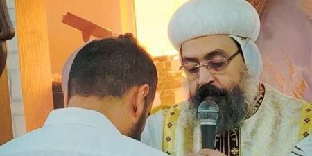 رسامة شمامسة جدد لكنيسة الشهيدين أبي سيفين وأبانوب بالمنصورة - هرم مصر