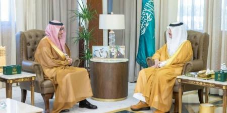 أمير الشرقية يستقبل محافظ هيئة الزكاة والضريبة والجمارك - هرم مصر