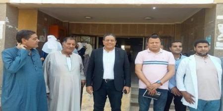 مدير صحة المنوفية يتفقد مستشفى الخطاطبة المركزي - هرم مصر