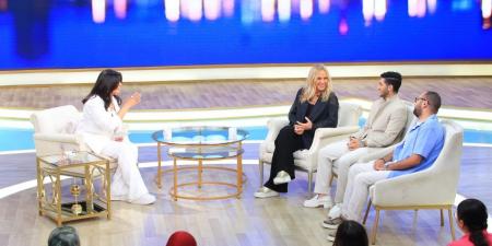 مينا مسعود وشيرين رضا في ضيافة معكم منى الشاذلي غدًا - هرم مصر