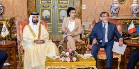 رئيس البرلمان العربي يلتقي رئيس مجلس الشيوخ الإيطالي - هرم مصر