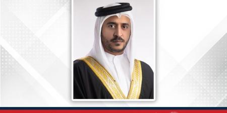 خالد بن حمد يهنيء جلالة الملك وولي العهد رئيس الوزراء بفوز الحصان ADRESTIS بسباق مهرجان رويال اسكوت - هرم مصر