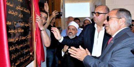 محافظ بورسعيد يفتتح مسجد «الرحمن»: صرح ديني جديد يضيء حي الشرق - هرم مصر
