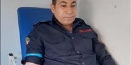 مديرية أمن الأقصر تطلق حملة للتبرع بالدم بمشاركة رجال الشرطة - هرم مصر