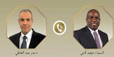 وزير الخارجية والهجرة يتلقى اتصالًا هاتفيًا من وزير خارجية المملكة المتحدة - هرم مصر