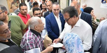 وزير الصحة يتفقد مستشفى مدينة نصر للتأمين الصحي ويوجه بزيادة القوى البشرية والإسراع من إجراءات رفع الكفاءة والتطوير - هرم مصر