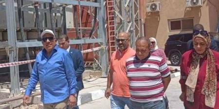 وزير الكهرباء يتفقد محطة محولات الهضبة 2 ومجمع المخزون الاستراتيجي للكابلات بهضبة الأهرامات وادارة شبكات كهرباء مدينة العبور - هرم مصر