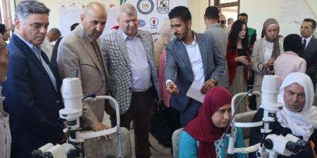 انطلاق مبادرة "مصر في عيونا" ببني سويف لمكافحة مسببات العمى - هرم مصر