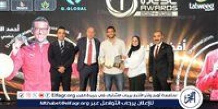 أحمد الجندي يفوز بجائزة أفضل لاعب فردي في استفتاء الأفضل - هرم مصر