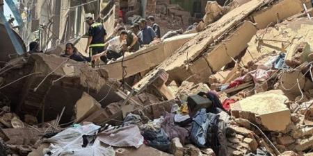 النيابة العامة تباشر التحقيق في واقعة انهيار عقارين بمنطقة حدائق القبة - هرم مصر