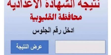 رابط نتيجة الشهادة الإعدادية بالقليوبية 2025 برقم الجلوس #نتيجة_الشهادة_الإعدادية #الشهادة_الإعدادية #بوابة_الجمهورية_أون_لاين #امتحانات_الشهادة_الإعدادية #بوكليت_الشهادة_الإعدادية - هرم مصر