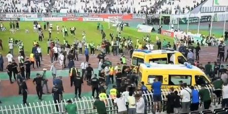 الأهلي يقدم التعازي إلى نادي مولودية الجزائر وجماهيره في وفاة مشجعي الفريق - هرم مصر