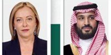عاجل- ولي العهد السعودي ورئيسة وزراء إيطاليا يؤكدان على أهمية ضبط النفس في المنطقة - هرم مصر