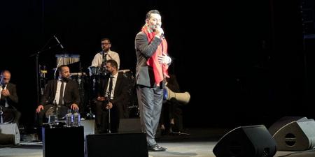 زياد برجي يتألق في حفل استثنائي علي مسرح محمد الخامس  - هرم مصر
