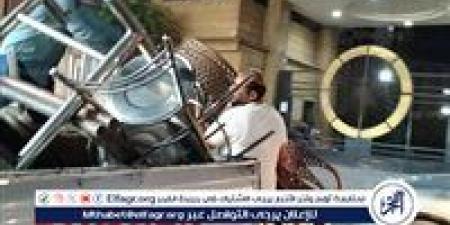 رئاسة حى غرب المنصورة تواصل حملاتها المكبرة لرفع الإشغالات والتعديات على حرم الطريق - هرم مصر