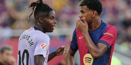 ديكو عن علاقة لامين جمال ونيكو ويليامز: "برشلونة ليس ناديًا للأصدقاء" - هرم مصر