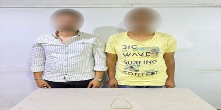 القبض على المتهم بسرقة سلسلة من محل أميرة الذهب - هرم مصر
