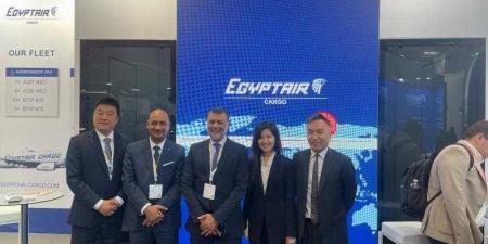 مصر للطيران للشحن الجوي تشارك في معرض AIR CARGO EUROPE 2025 بمدينة ميونخ - هرم مصر