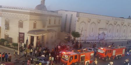 السيطرة على حريق محدود بأحد المساجد بالدقهلية - هرم مصر