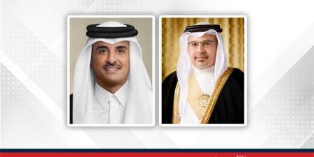 سمو ولي العهد رئيس مجلس الوزراء يهنئ سمو أمير دولة قطر بذكرى توليه مقاليد الحكم - هرم مصر