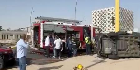 مصرع طالبة وإصابة شقيقتها في حادث مرور بالحرم الجامعي - هرم مصر