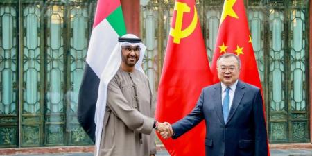 الإمارات والصين تبحثان التعاون الصناعي والطاقي - هرم مصر