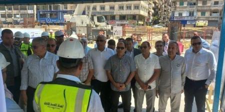 وفد محلية النواب بتفقد مشروع مترو أبو قير بمحافظة الإسكندرية - هرم مصر