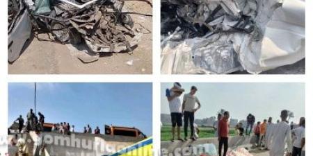 كارثة على الطريق الإقليمي بالمنوفية.. وفاة 14 شخصًا في حادث مأساوي بين تريلا وميكروباص #الجمهورية_أون_لاين, #جريدة_الجمهورية, #حادث_الطريق_الإقليمي, #تريلا_تصدم_ميكروباص, #أشمون, #وفيات_المنوفية, #حادث_مروع, - هرم مصر