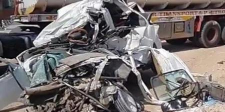 سائق التريلا المتسبب في حادث إقليمي المنوفية: الدريكسون ساب في إيدي ولقيتهم في وشي - هرم مصر