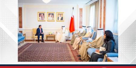 وزير الخارجية يستقبل سفير الولايات المتحدة المكسيكية لدى مملكة البحرين بمناسبة انتهاء فترة عمله - هرم مصر