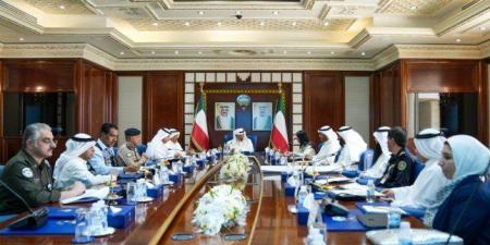 رئيس مجلس الوزراء الكويتي يترأس اجتماعا لبحث ملفات خاصة بمنظومة البنية التحتية والنقل في البلاد - هرم مصر
