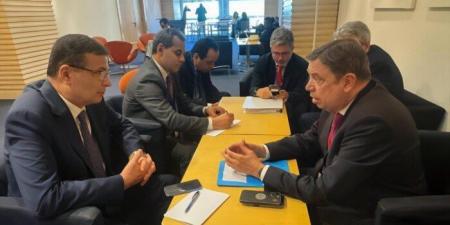 وزير الزراعة يبحث مع نظيره الإسباني تعزيز التعاون المشترك بين البلدين - هرم مصر