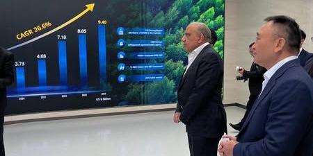 وزير الكهرباء يبحث مع هواوي الصينية سبل التعاون بمجالات الطاقة المتجددة - هرم مصر
