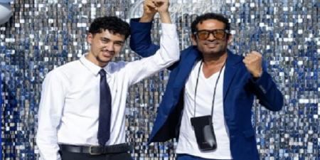 عمرو سعد يحتفل بتخرج نجله رابي من الثانوية الألمانية - هرم مصر