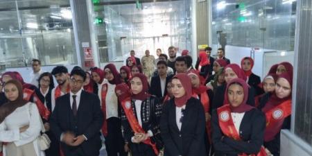 طلاب جامعة الإسكندرية يحتفلون بثورة 30 يونيو في قلب المشروعات القومية - هرم مصر