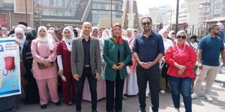 افتتاح سوق اليوم الواحد بمنطقة الصيادين بمدينة الزقازيق - هرم مصر