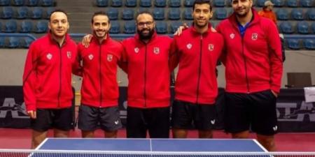 الأهلى يهزم الزمالك فى بطولة دورى تنس الطاولة - هرم مصر