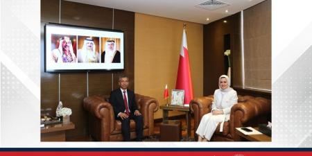 وزيرة شؤون الشباب تستقبل سفير جمهورية بنغلاديش الشعبية لدى مملكة البحرين - هرم مصر