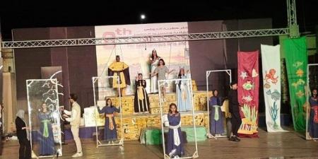 قصور الثقافة تختتم عرض «مركب الشمس» على مسرح فوزى الصيفي بأسوان - هرم مصر