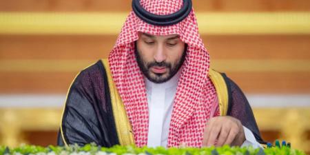 سمو ولي العهد يرأس جلسة مجلس الوزراء - هرم مصر