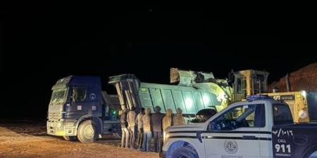 ضبط (7) مقيمين خالفوا نظام البيئة باستغلالهم الرواسب في الشرقية - هرم مصر