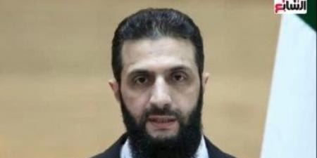 أحمد الشرع: الهوية الجديدة تعبر عن سوريا الموحدة ولا تقبل التقسيم وترمز للقوة والابتكار - هرم مصر