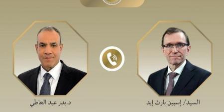عبد العاطى يثمن موقف النرويج الداعم للقضية الفلسطينية ويحذر من تردي الأوضاع بغزة - هرم مصر