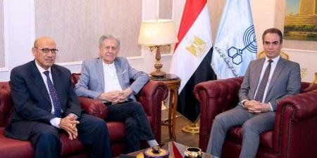 رئيس الهيئة الوطنية للإعلام يلتقي المايسترو سليم سحاب ويعلن عن رعاية مشروع وزارة الثقافة لاكتشاف ودعم المواهب الموسيقية في المحافظات - هرم مصر